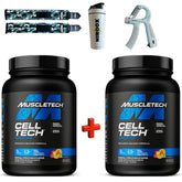 2x MuscleTech Cell-Tech Creatine 2270g Tropical Citrus Doppelpack Kreatin Muskelaufbau NirooX