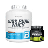 BioTech USA 100% Pure Whey – 2270 g + Creatine Monohydrat 300 g NirooX Nutrition.