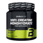 BioTechUSA 100% Micronized Creatine Monohydrate Kreatin Pulver Muskelaufbau