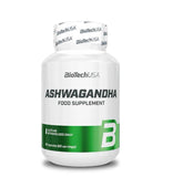BioTechUSA Ashwagandha 60 Kapseln Withania Somnifera Adaptogen Stress Balance vegan