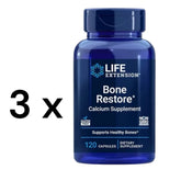 LIFE EXTENSION BONE RESTORE Vitamin K2 Kalzium 120 Kapseln/ 3x 120 Kapseln/360k - NirooX NutritionNirooX Nutrition