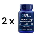 Life Extension, Neuro-Mag, Magnesium-L-Th<wbr/>reonat, 90 vegetarische 2 x 90 Kapseln - NirooX NutritionNirooX Nutrition