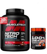 MuscleTech Nitro Tech 1,8kg Scitec Creatine 300g Bundle Muskelaufbau Kraft