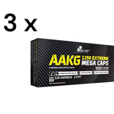 Olimp AAKG 1250 Extreme Mega Caps - 3x 120 Kapseln / 360 Kapseln - NirooX NutritionNirooX Nutrition