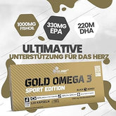 Olimp Gold Omega 3 Sport Edition – 120 Kapseln | 1000mg Fischöl mit EPA & DHA - NirooX NutritionNirooX Nutrition