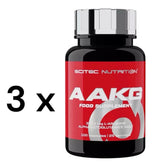 SCITEC AAKG 3 x 100 Kapseln L-Arginin Stickstoffmono<wbr/>xid Muskeln Pumpe Wachstum - NirooX NutritionScitec Nutrition
