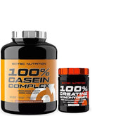 Scitec Nutrition 100% Casein Complex – 2350g + Creatine 300g + Bonus - NirooX NutritionNirooX Nutrition
