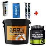 Scitec Nutrition 100% Casein Complex Protein 5000g + Biotech USA Creatin 300 gr - NirooX NutritionBioTech USA
