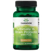 Swanson Dr. Stephen Langer's Ultimate 16 Strain Probiotic with FOS – 60 Kapseln - NirooX NutritionNirooX Nutrition