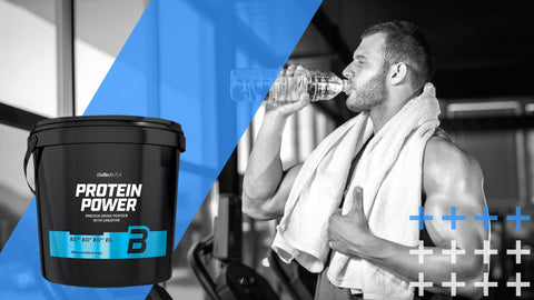 BioTechUSA Protein Power – 4000g Soja-Isolat + Creatine 300 gramm NirooX Nutrition.