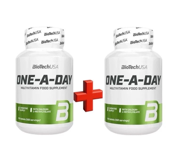 2x BioTechUSA One A Day – 100 Tabletten | Multivitamin Komplex - NirooX NutritionNirooX Nutrition