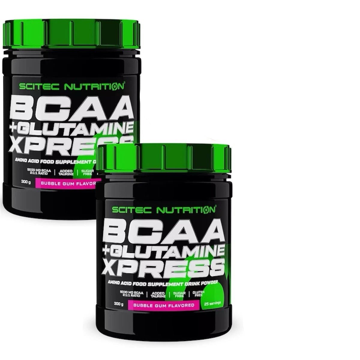 2x Scitec Nutrition BCAA + Glutamine Xpress 300g + Bonus | Aminosäuren - Set - NirooX NutritionNirooX Nutrition