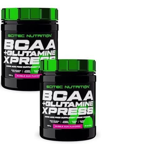 2x Scitec Nutrition BCAA + Glutamine Xpress 300g + Bonus | Aminosäuren - Set - NirooX NutritionNirooX Nutrition