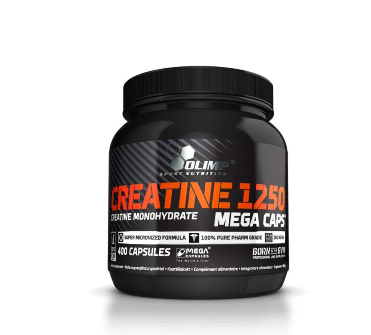 3 x Olimp Creatine 1250 Mega Caps 400 Kapseln - NirooX NutritionNirooX Nutrition