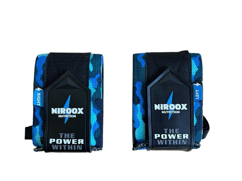 1 Paar Handgelenk Bandagen -Wrist Wraps - NirooX- Krafttraining- Best Quality NirooX Nutrition.