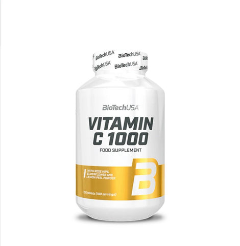 BioTechUSA  Vitamin C 1000 Bioflavonoids 100Tabletten NirooX Nutrition.