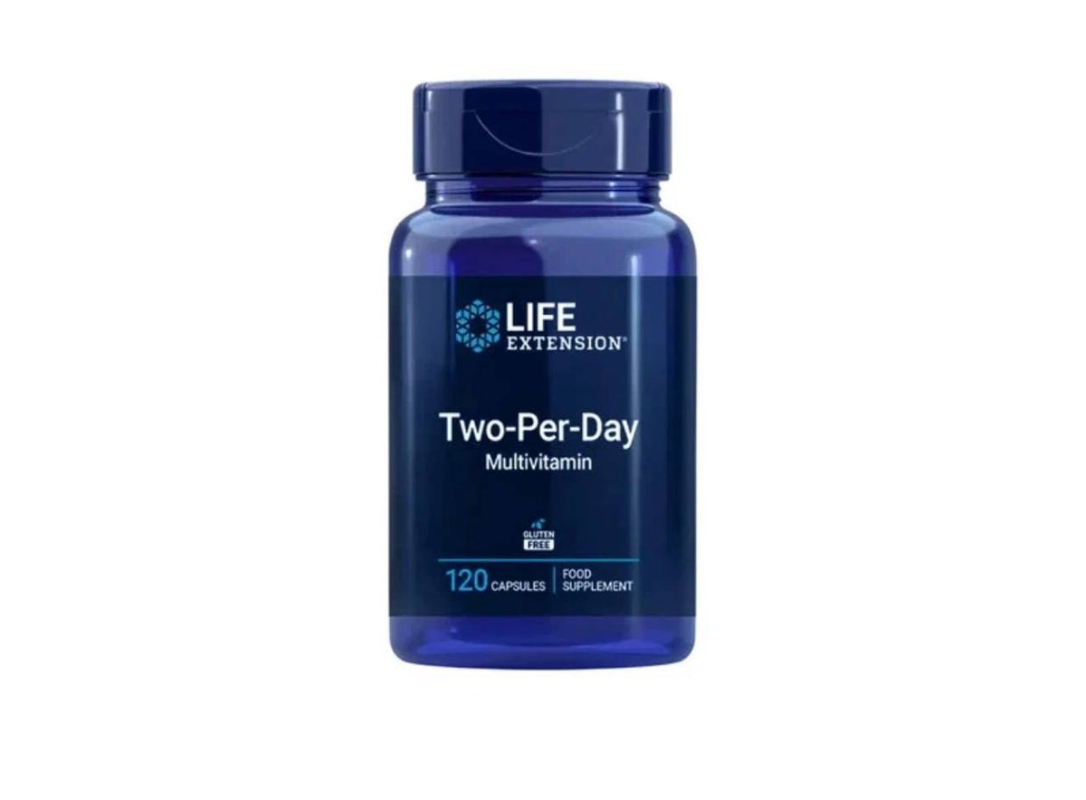 Life Extension Two-Per-Day Multivitamin – 2x 120 Kapseln | Doppelpack