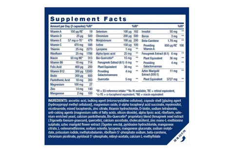 Life Extension Two-Per-Day Multivitamin – 2x 120 Kapseln | Doppelpack