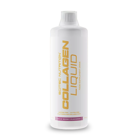 Scitec Nutrition Collagen Liquid 1000ml hydrolysiertes Kollagen Waldfrucht