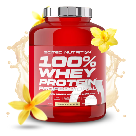 Scitec Nutrition 100% Whey Protein - 2350gr + Bonus NirooX Nutrition.