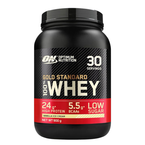 Optimum Nutrition Whey Gold Standard – 908g Eiweißpulver für Muskelaufbau NirooX Nutrition.