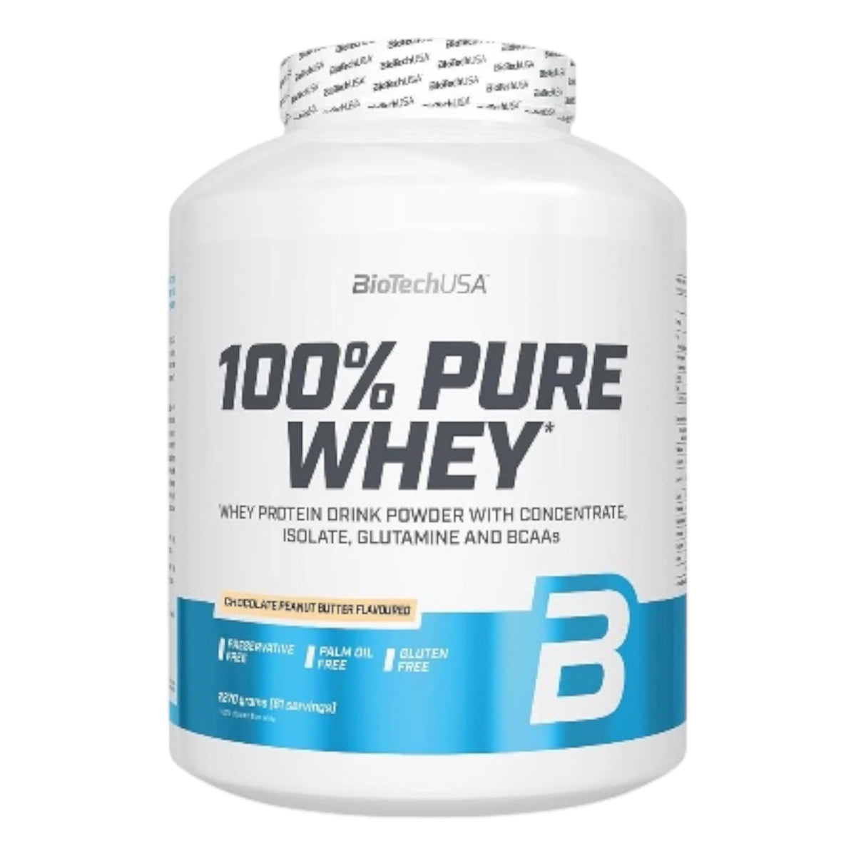 BioTechUSA 100% Pure Whey – 2270 g Eiweißpulver NirooX Nutrition.