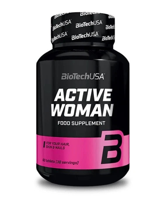BioTech USA Active Woman 60 Tabletten Multivitamin für aktive Frauen