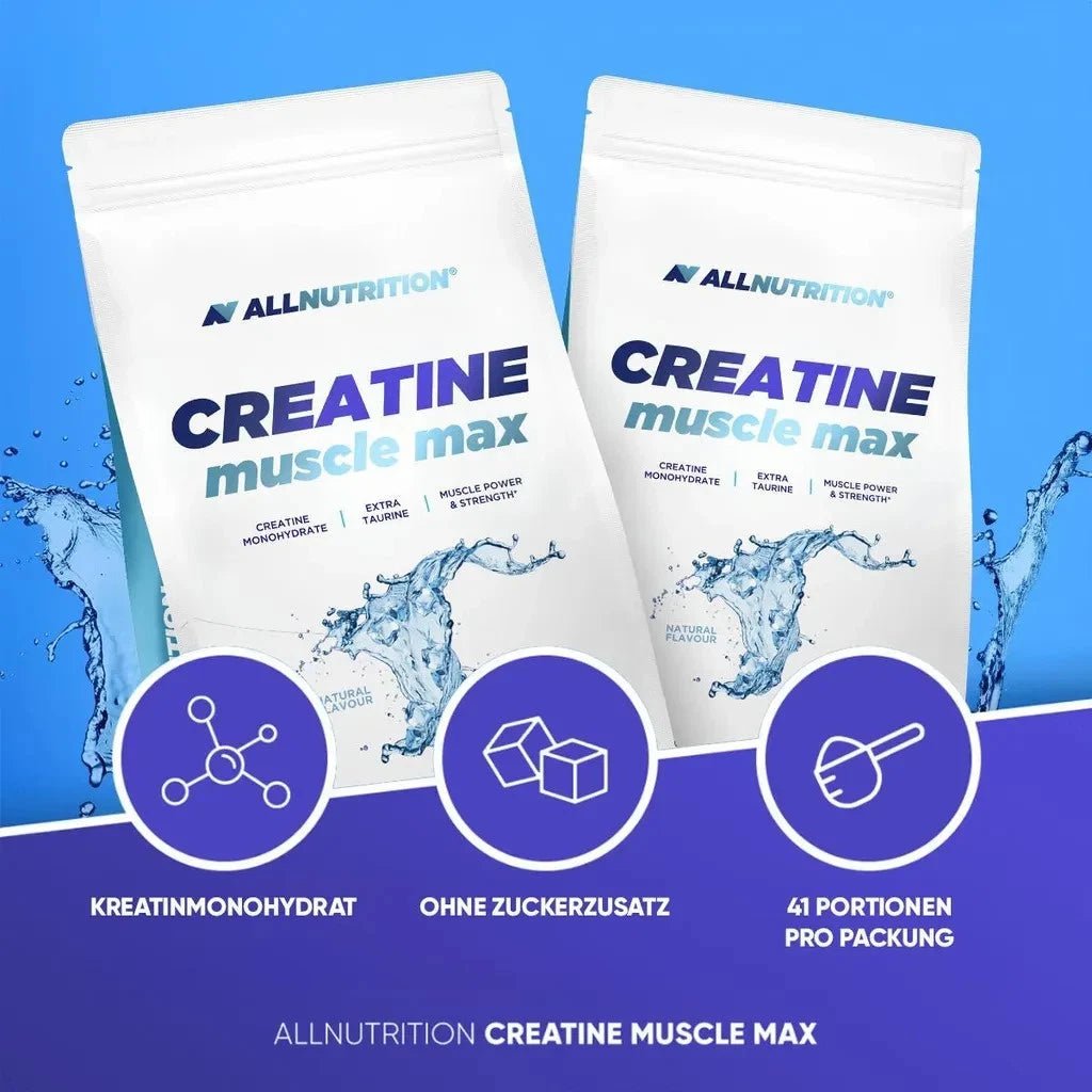 Allnutrition Creatine Muscle Max 1000 g Kreatin Monohydrat Pulver/ 1 Kg - NirooX NutritionNirooX Nutrition