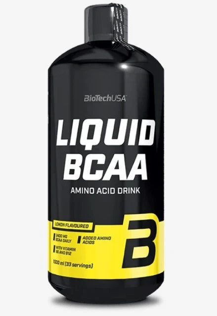 BioTech USA Liquid BCAA 1000ml flüssige Aminosäuren BCAA Supplement