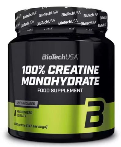 Biotech USA 100% Kreatin Monohydrat 10x 500g - Kreatin | Creatine, 10x 500 gramm - NirooX NutritionNirooX Nutrition