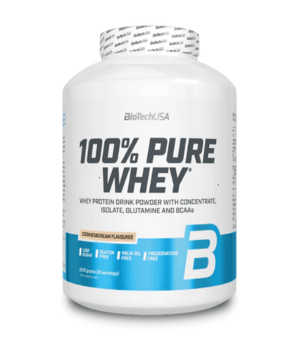 BioTech USA Bundle Pure Whey 2270g Creatine 300g Pre-Workout 340g Muskelaufbau Komplett