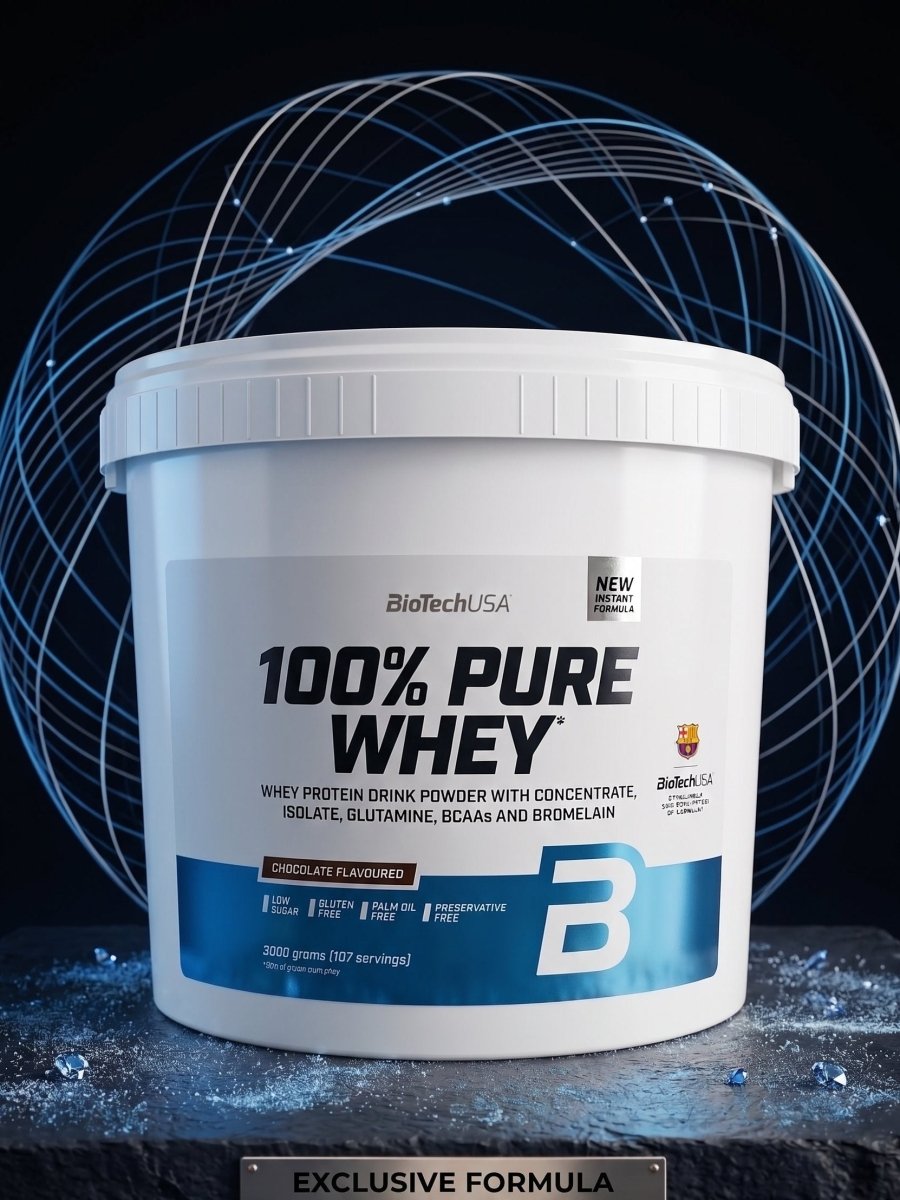Biotech USA 100% Pure Whey – 3000g | Whey Protein 3Kg - NirooX NutritionProteinBioTech USA
