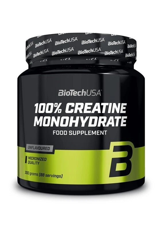BioTech USA Creatin 100% Monohydrat + NirooX Wrist Wraps | Mikronisiert - NirooX NutritionNirooX Nutrition