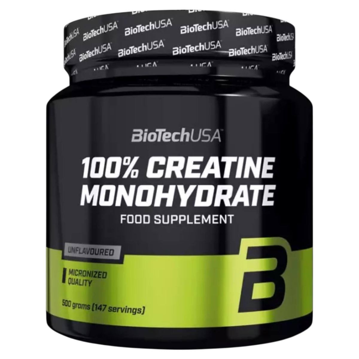 500g Dose Biotech USA 100% Creatine Monohydrate für Kraft & Muskelaufbau