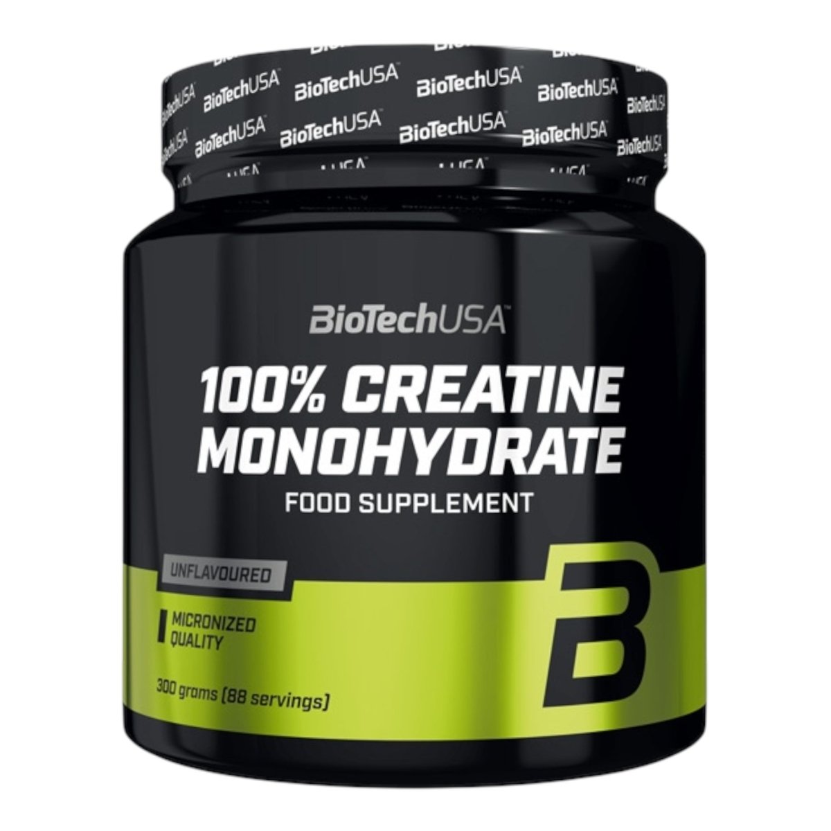 BioTechUSA 100% Micronized Creatine Monohydrate Kreatin Pulver Muskelaufbau