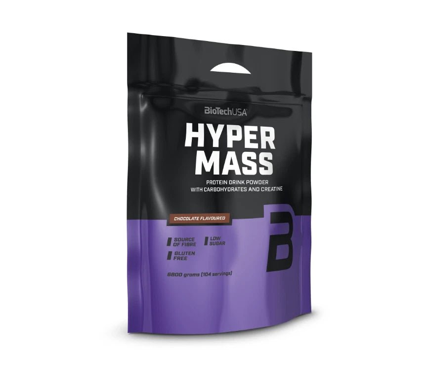 BioTechUSA Hyper Mass – 6800g + Bonus | Protein Kohlenhydrat Fusion mit Kreatin - NirooX NutritionNirooX Nutrition