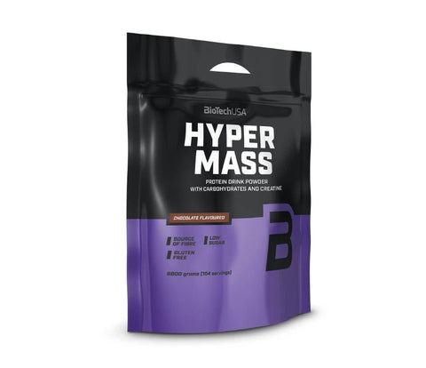 BioTechUSA Hyper Mass – 6800g + Bonus | Protein Kohlenhydrat Fusion mit Kreatin - NirooX NutritionNirooX Nutrition