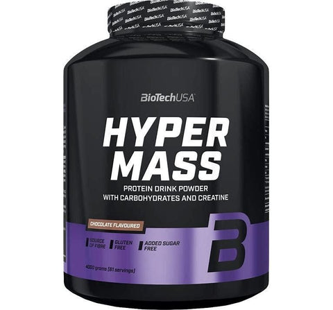 BioTechUSA Hyper Mass Protein Pulver 4kg + 100% Creatine 300 gr + Bonus - NirooX NutritionNirooX