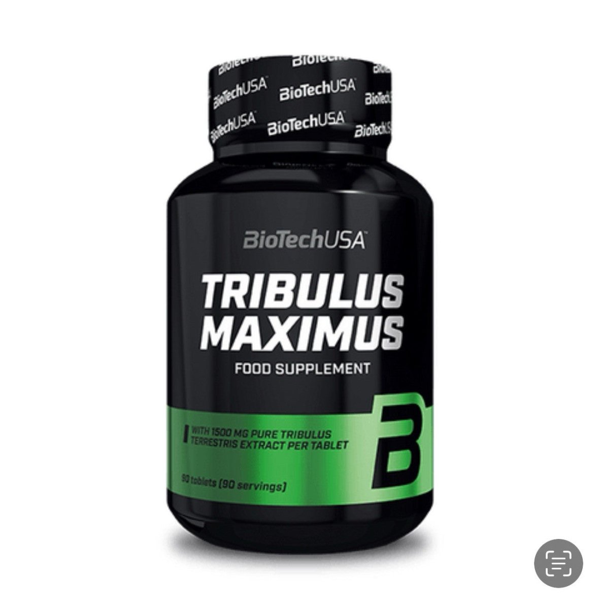 BioTech USA Tribulus Maximus 90 Tabletten mit 1500mg Tribulus Terrestris Extrakt und 360mg Saponinen für männliche Athleten