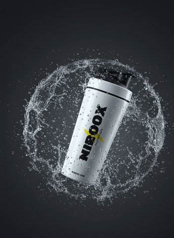 Edelstahl Shaker 750ml | NirooX Proteinshaker mit Sieb - NirooX NutritionNirooX