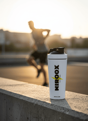 Edelstahl Shaker 750ml | NirooX Proteinshaker mit Sieb - NirooX NutritionNirooX