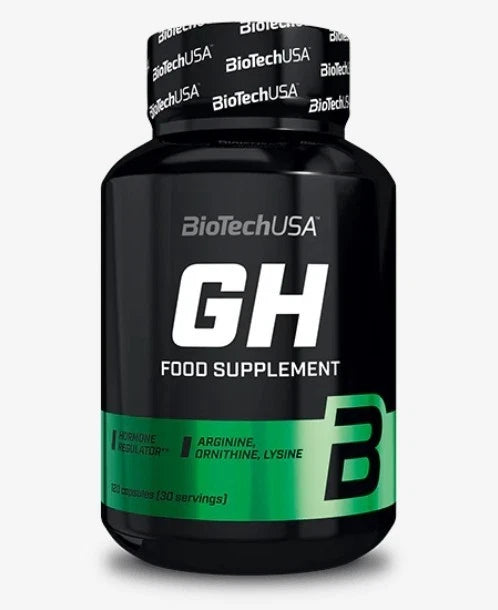 BioTech USA GH Hormone Regulator 120 Kapseln Arginin Ornithin Lysin Supplement