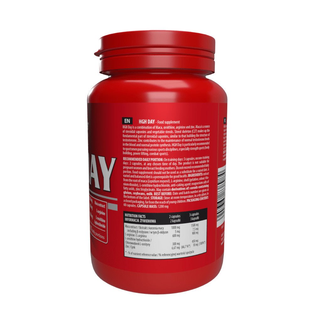 HGH NIGHT 60 cap + DAY 60 cap ActivLab Natural Booster Enhancer Supplement - NirooX NutritionNirooX Nutrition