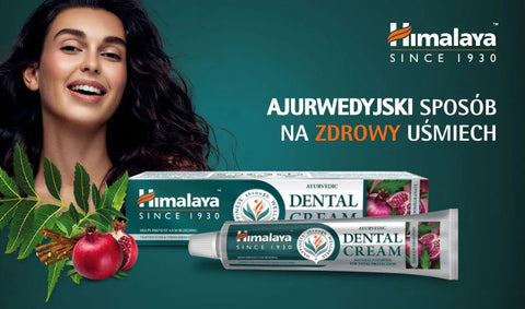Himalaya Ayurvedic Dental Cream with Natural Fluoride – 100g | Neem & Granatapfel - NirooX NutritionNirooX Nutrition