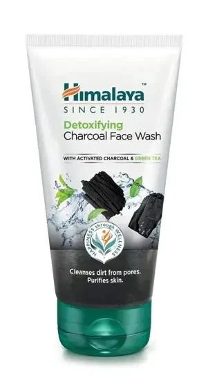 Himalaya Detoxifying Charcoal & Green Tea Face Wash – 150ml | Reinigendes Gesichtswaschmittel - NirooX NutritionNirooX Nutrition