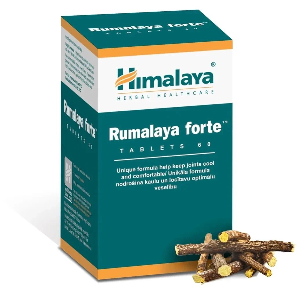 Himalaya Rumalaya Forte – 60 Tabletten | Boswellia für Knochengesundheit - NirooX NutritionNirooX Nutrition