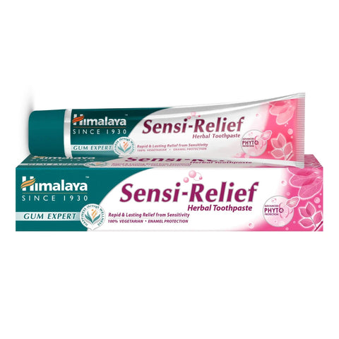 Himalaya Sensi - Relief Herbal Toothpaste – 75ml | Kräuterzahnpasta für empfindliche Zähne - NirooX NutritionNirooX Nutrition
