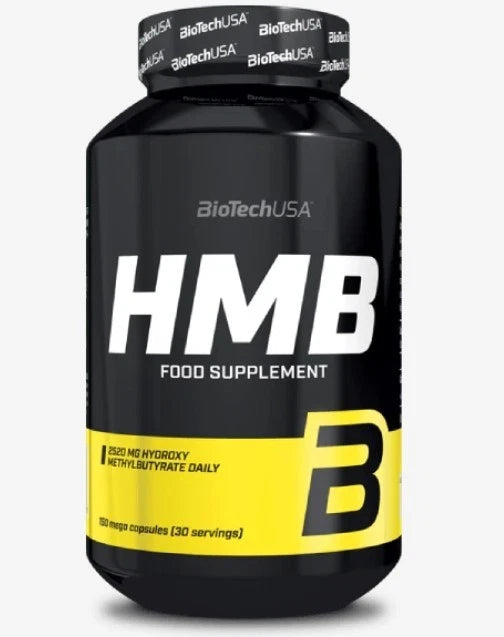 BioTech USA HMB 150 Kapseln 3000mg Ca-HMB Supplement Krafttraining