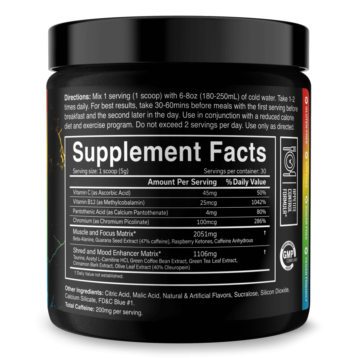 JNX The Ripper Fatburner 150g Erdbeere Hardcore thermogene Formel für Stoffwechsel Energie Fokus plus kostenlose vegane Samples