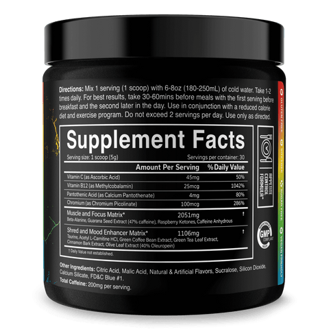 JNX The Ripper Fatburner 150g Erdbeere Hardcore thermogene Formel für Stoffwechsel Energie Fokus plus kostenlose vegane Samples